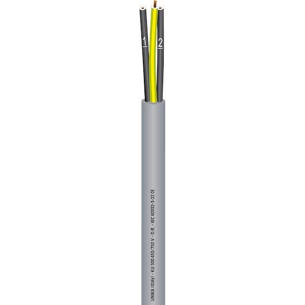 KU® 500, Oil resistant and non-fire propagating multi-core cables