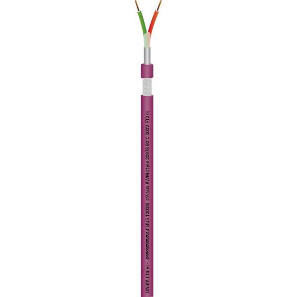 UNIDRALL® BUS 1000 M, PROFIBUS cables for dynamic installation in high performances chain