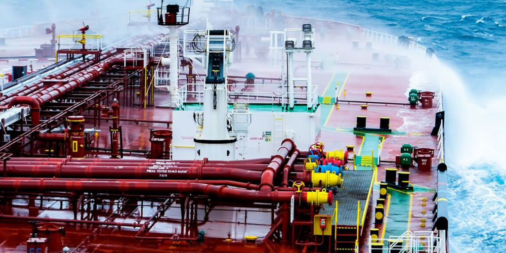 Cables for external on-board marine installations