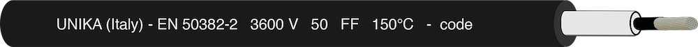 UNIRAIL HT – EN 50382-2 3600 V 150°C - type FF
